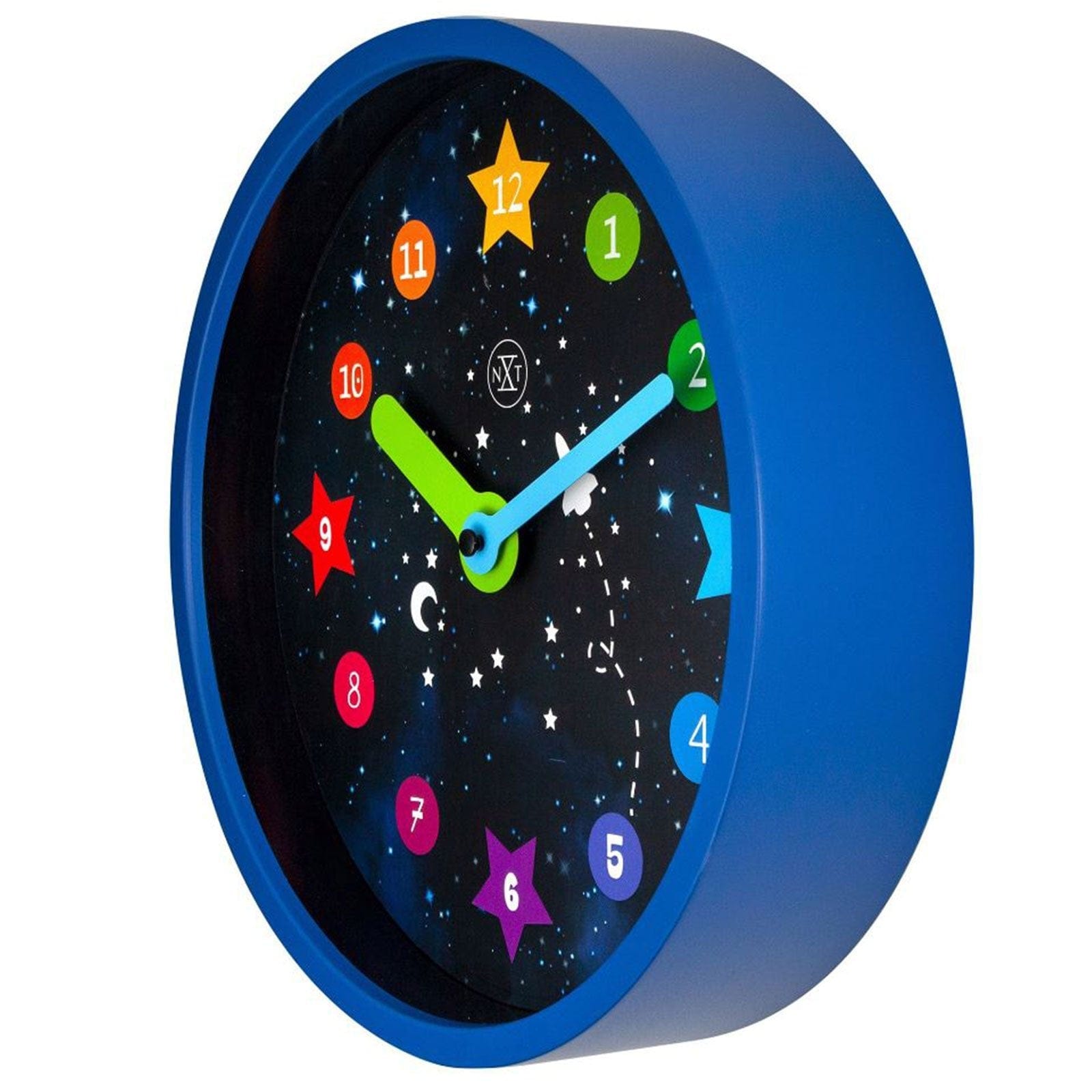 Nextime Apollo 26cm Wall Clock - Blue.
