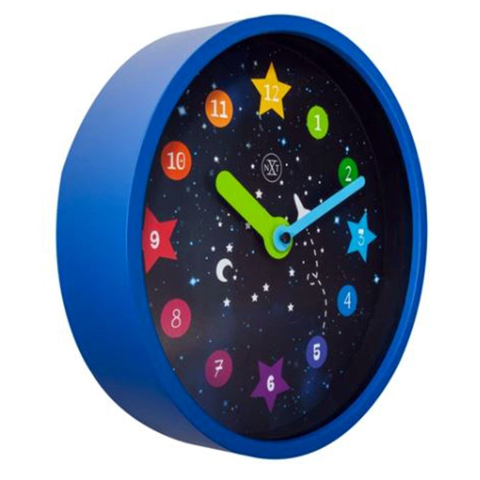 Nextime Apollo 26cm Wall Clock - Blue.