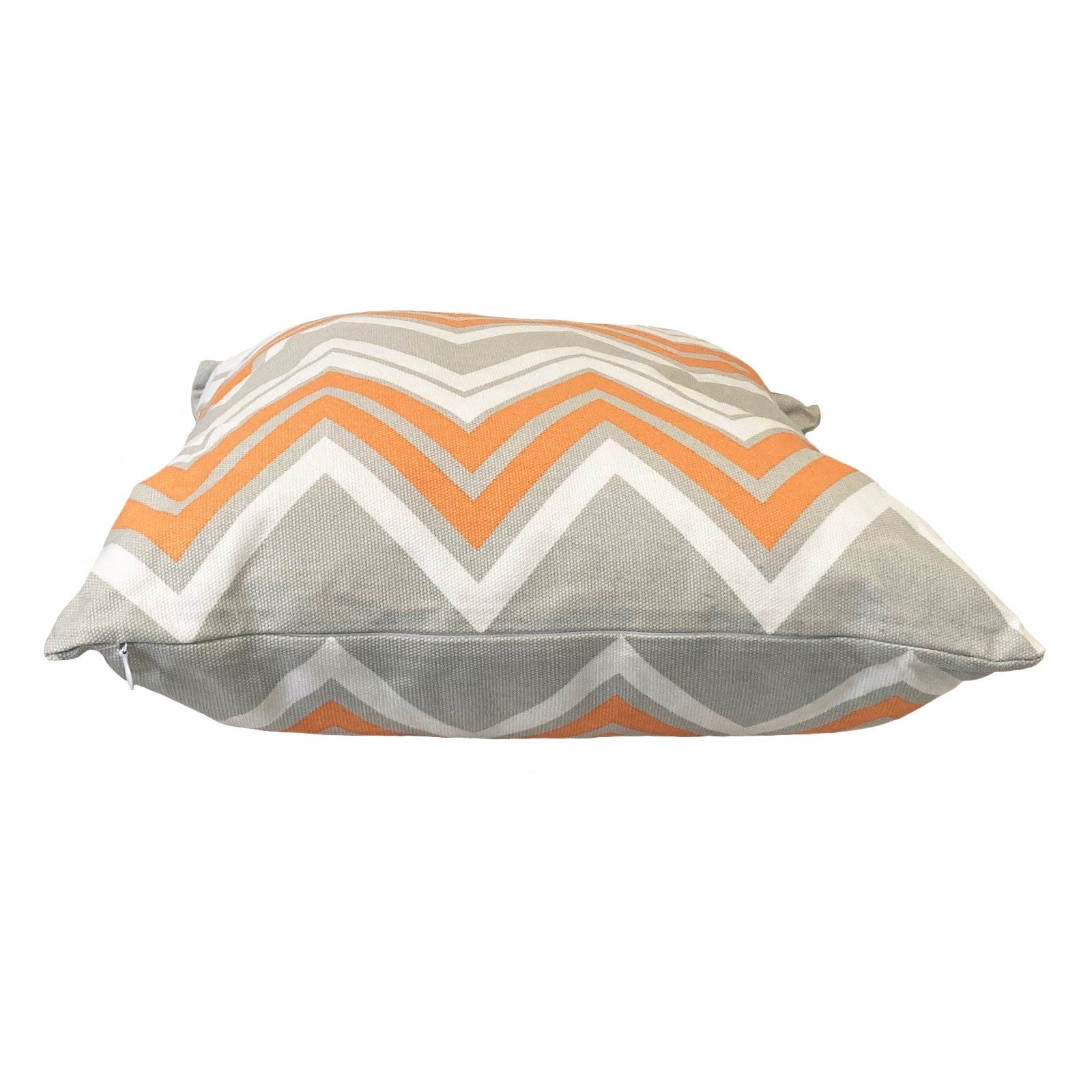Orange Chevron Outdoor Cushion