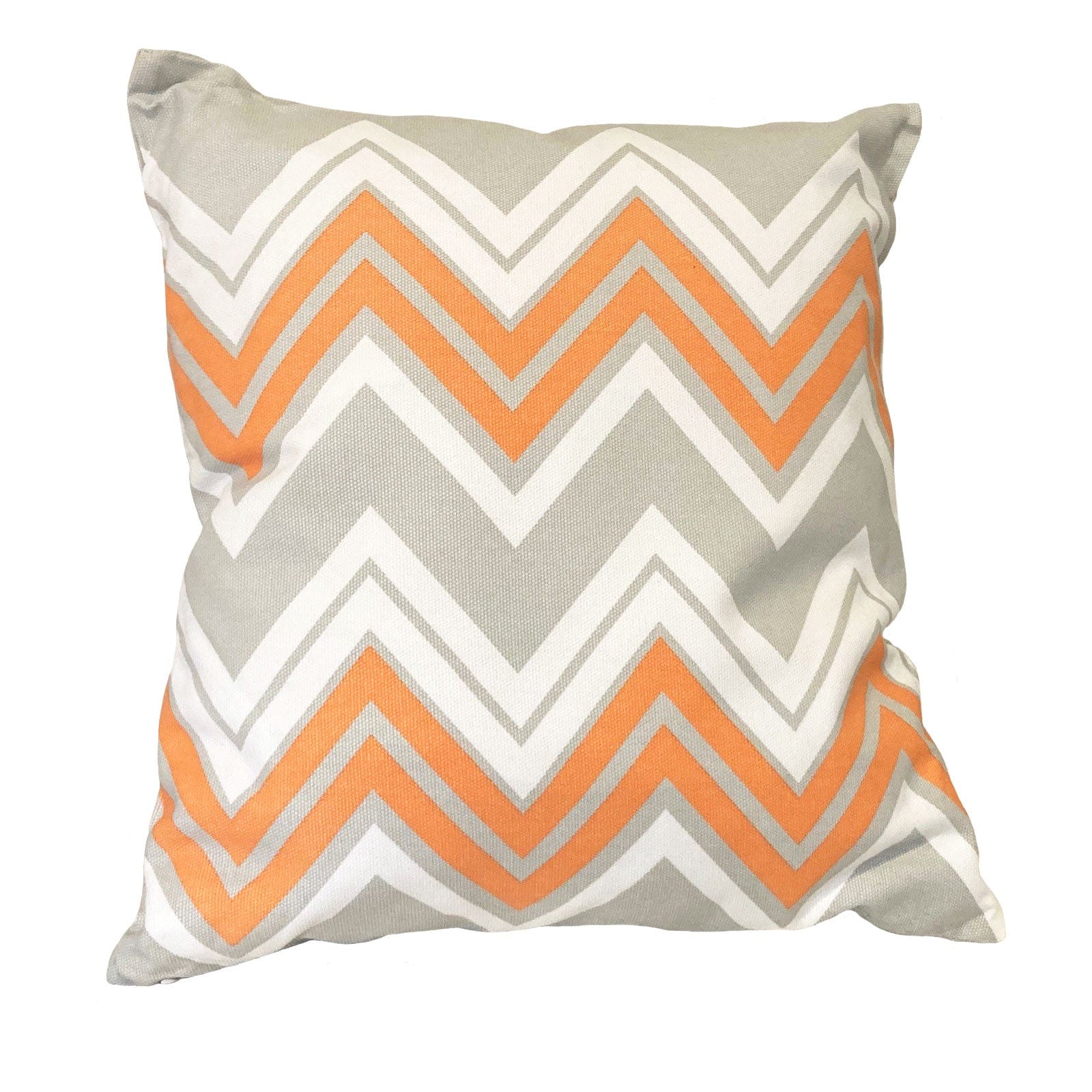 Orange Chevron Outdoor Cushion