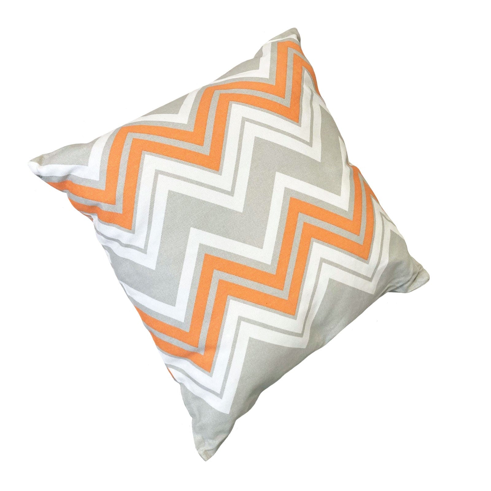Orange Chevron Outdoor Cushion