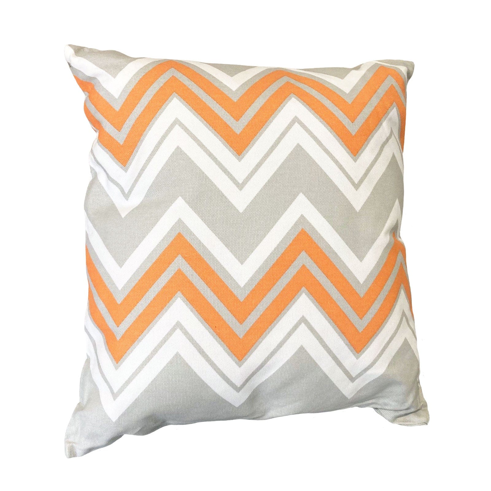 Orange Chevron Outdoor Cushion