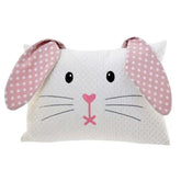 Pink Bunny Rabbit Plush Cushion