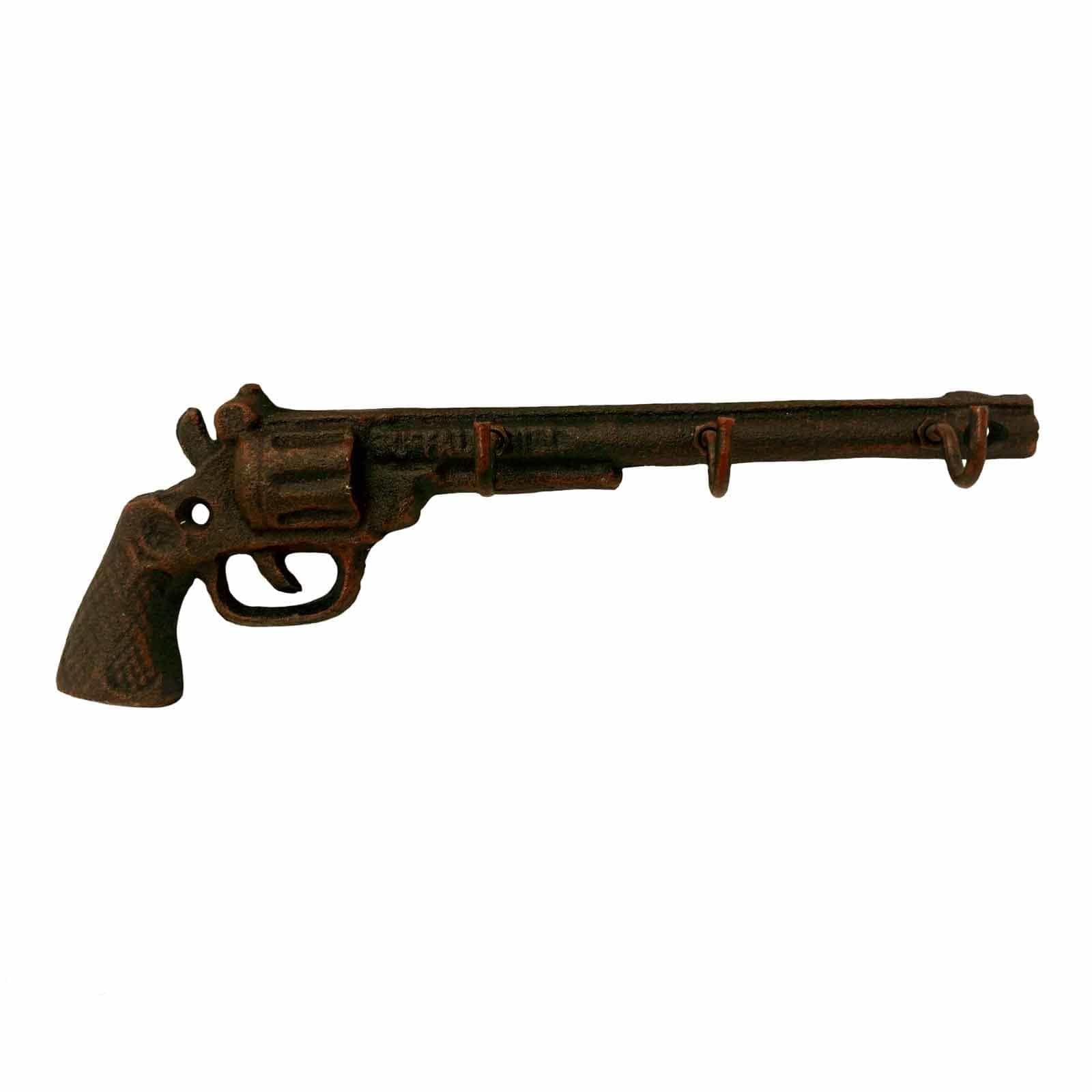 Antique Style Pistol Wall Hook