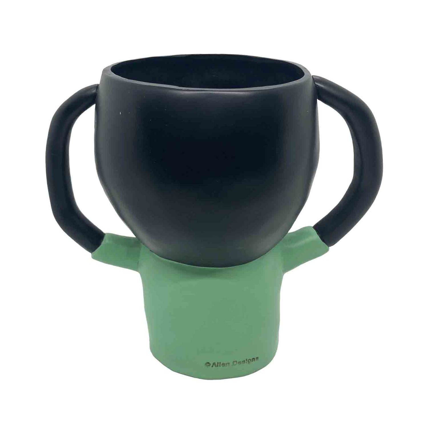 PLANT FREAK - Black - Indoor Pot Planter by Allen Designs