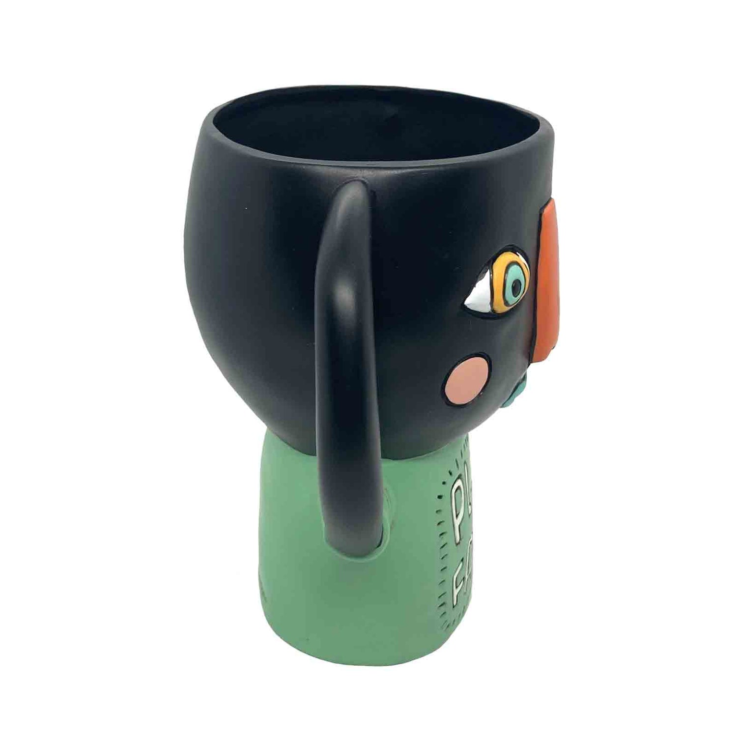 PLANT FREAK - Black - Indoor Pot Planter by Allen Designs