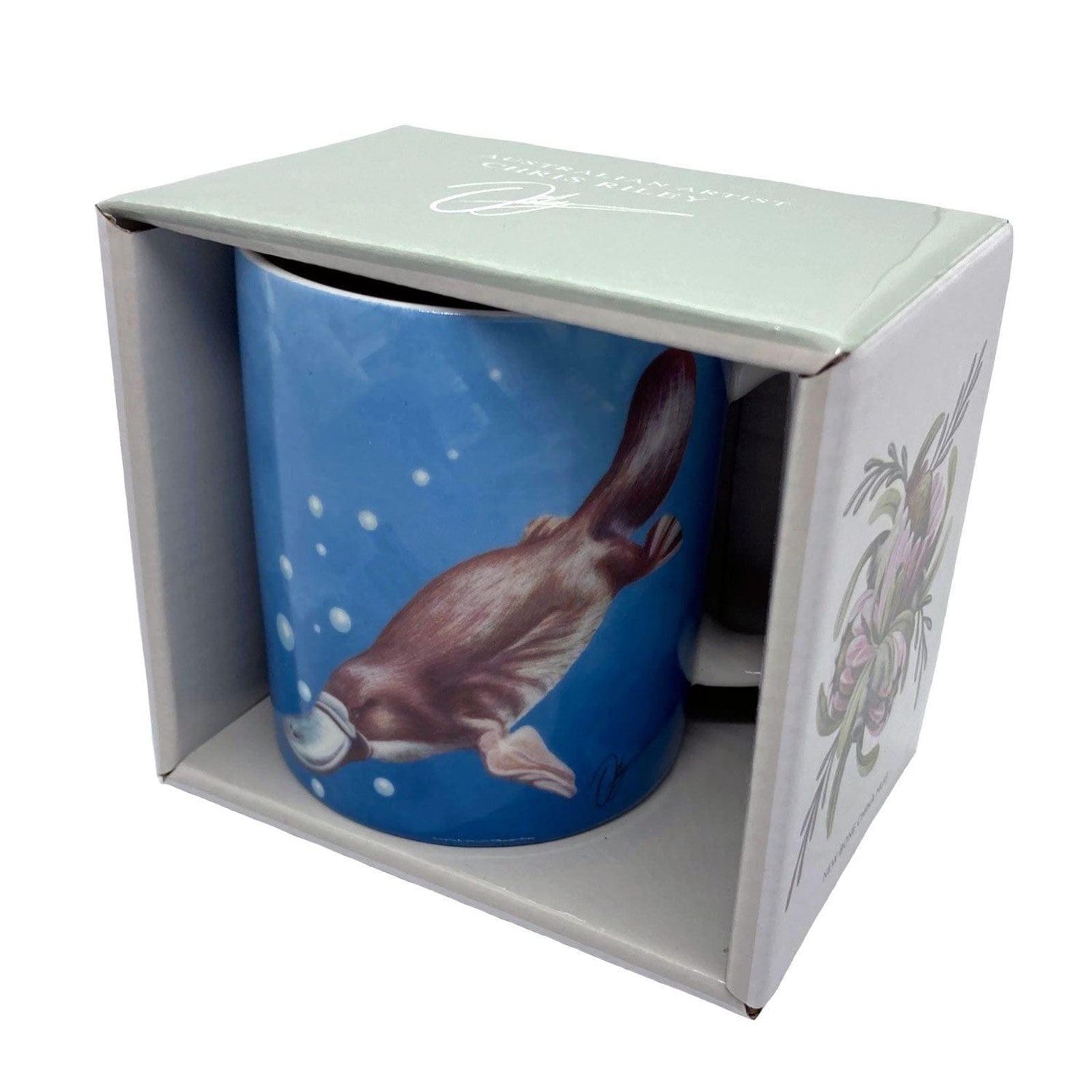 Chris Riley Platypus Bone China Mug.