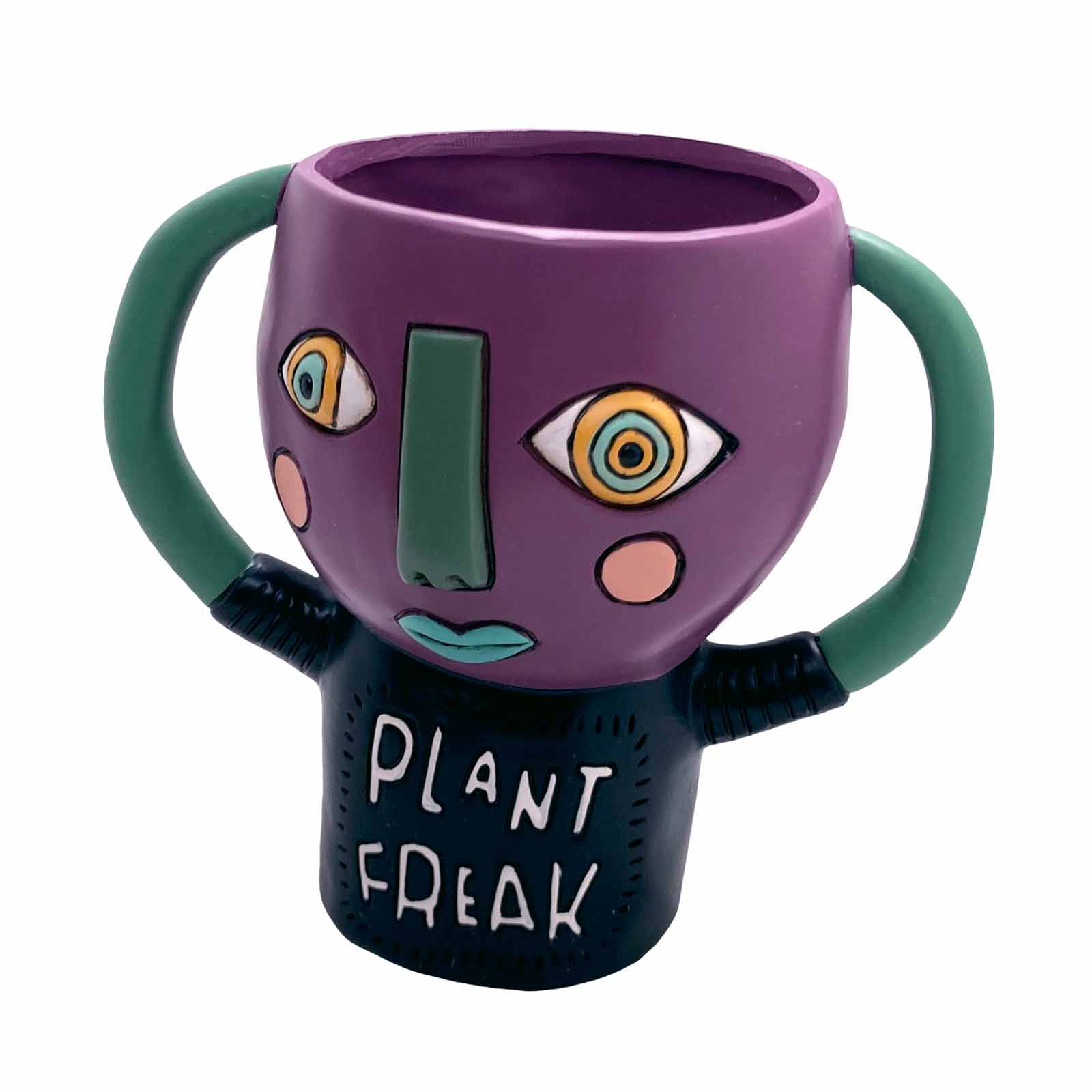 PURPLE PLANT FREAK Planter - Allen Designs Pot Planter