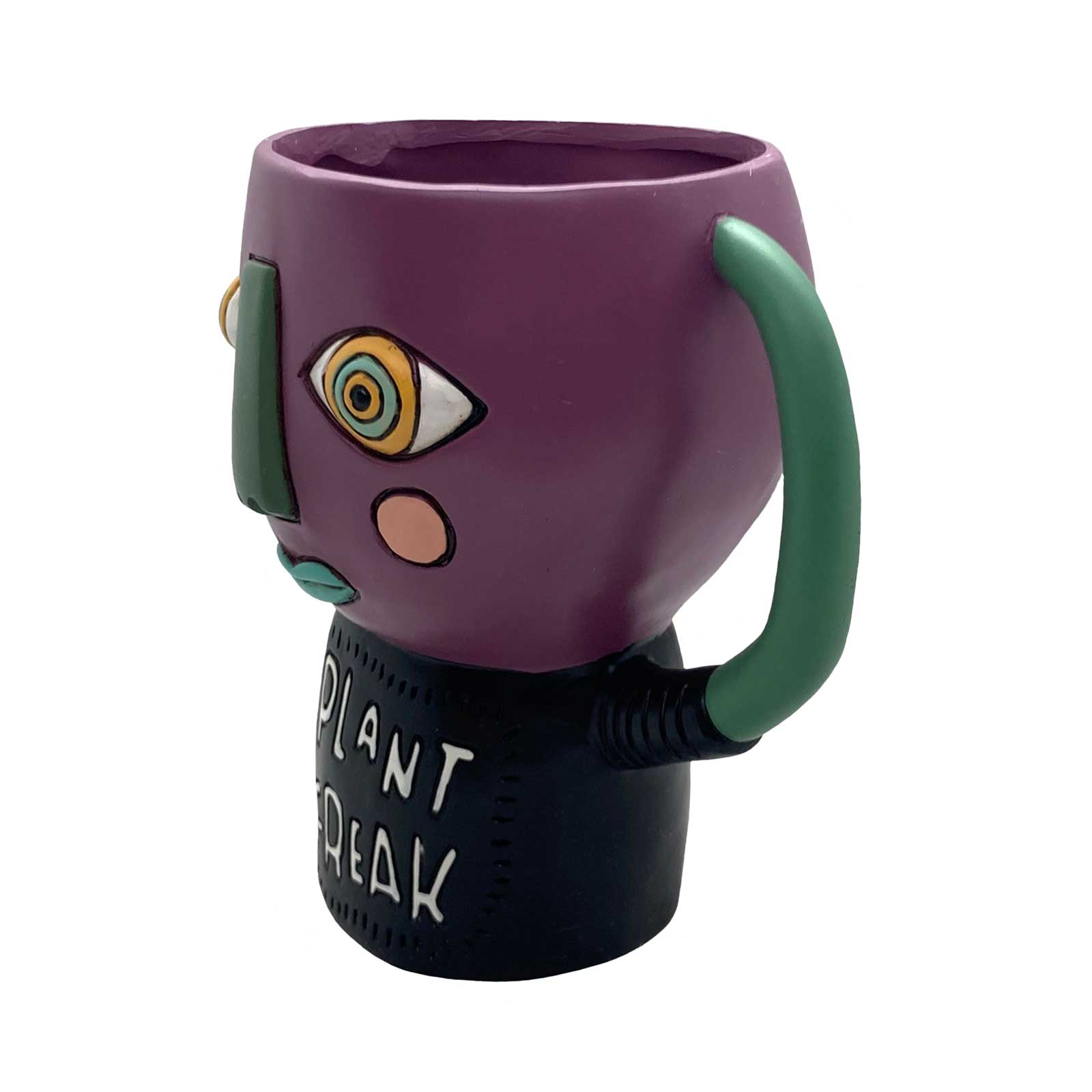 Purple Plant Freak Pot Planter Allen Designs Planter