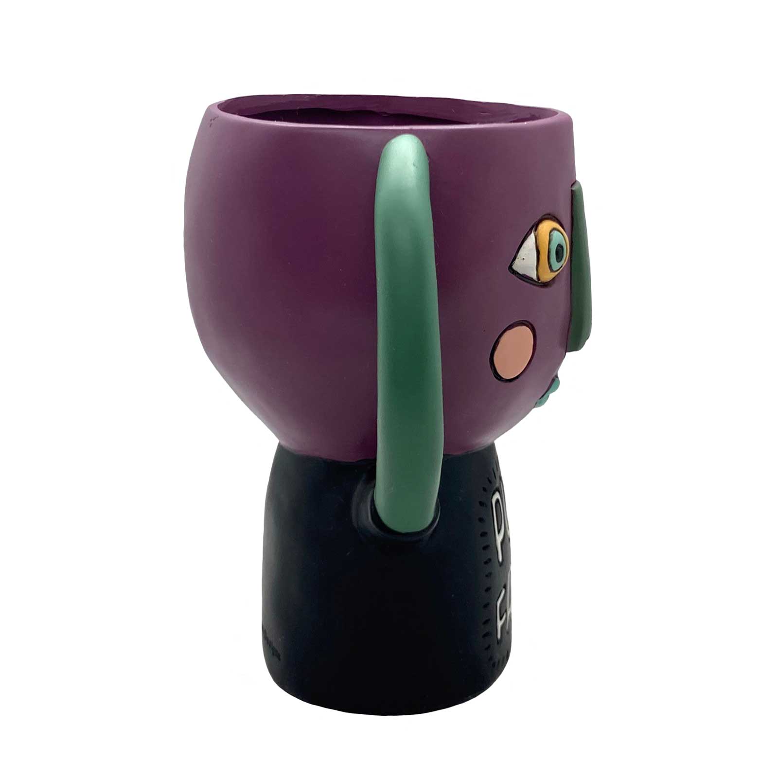 Purple Plant Freak Pot Planter Allen Designs
