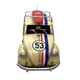 34cm Racing Stripe VW Beetle with Surfboard