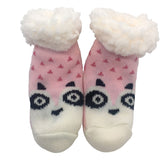 Racoon - Toddler (6-24mths) Nuzzles Slipper Socks.