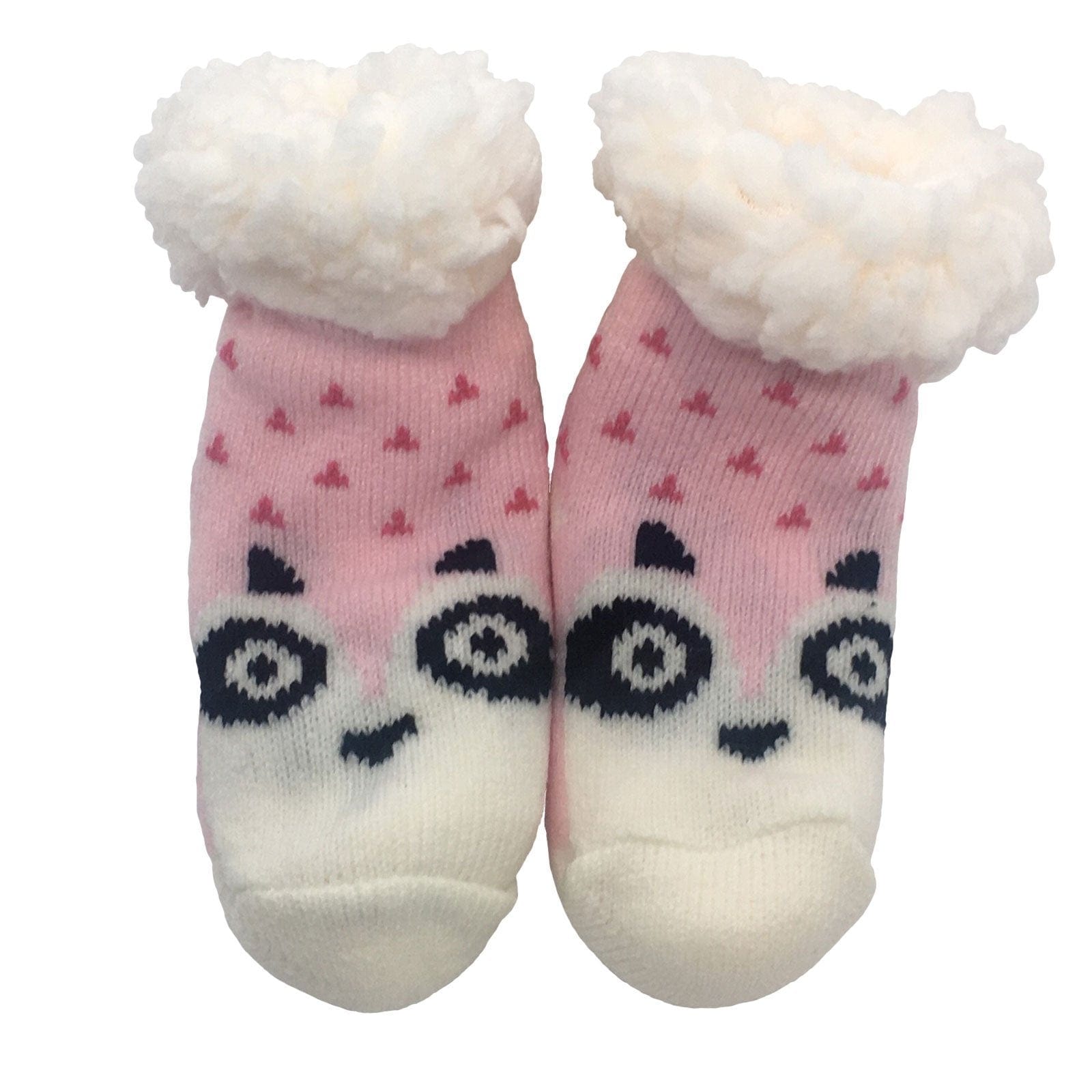 Racoon - Toddler (6-24mths) Nuzzles Slipper Socks.