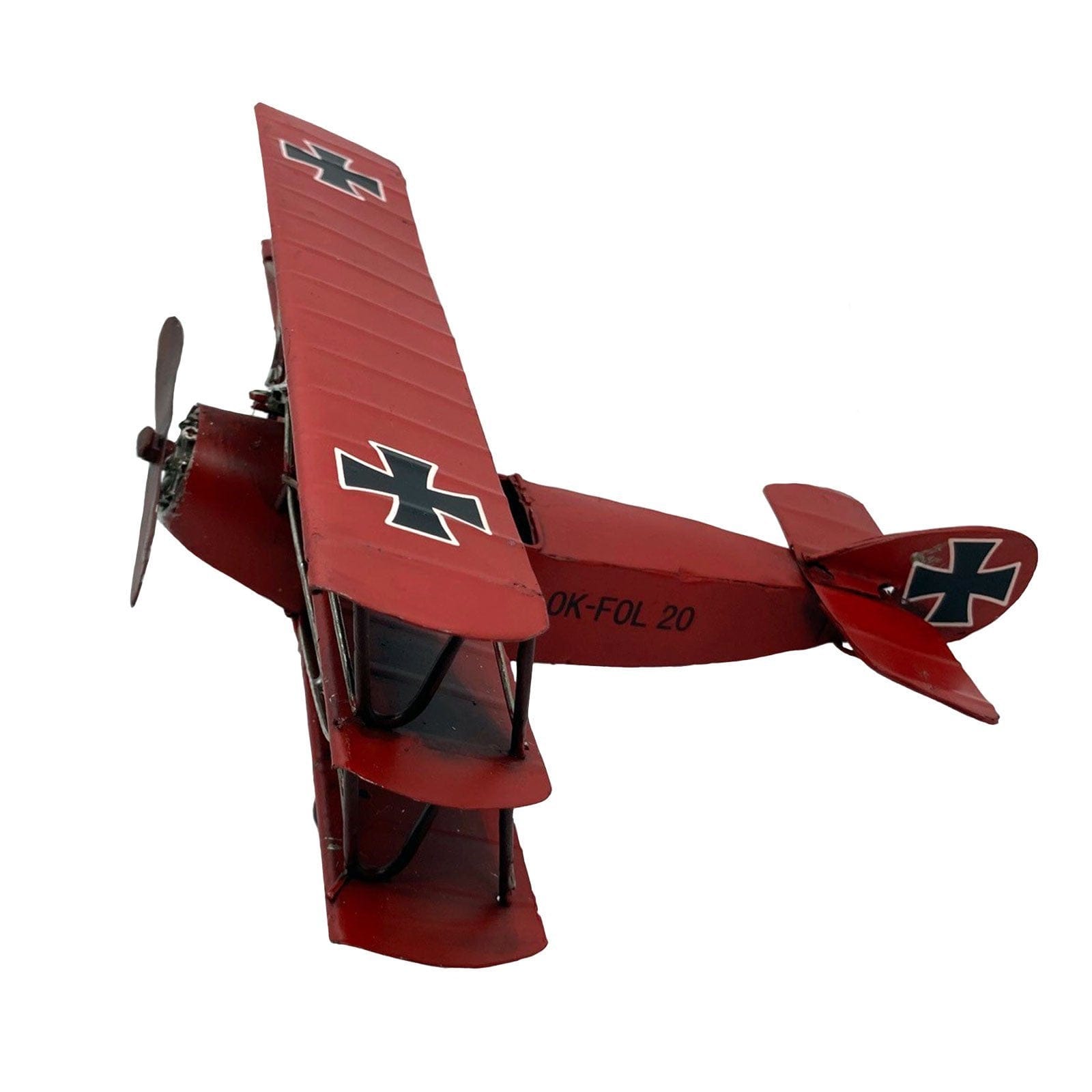 21cm Red Baron Tri-wing Plane