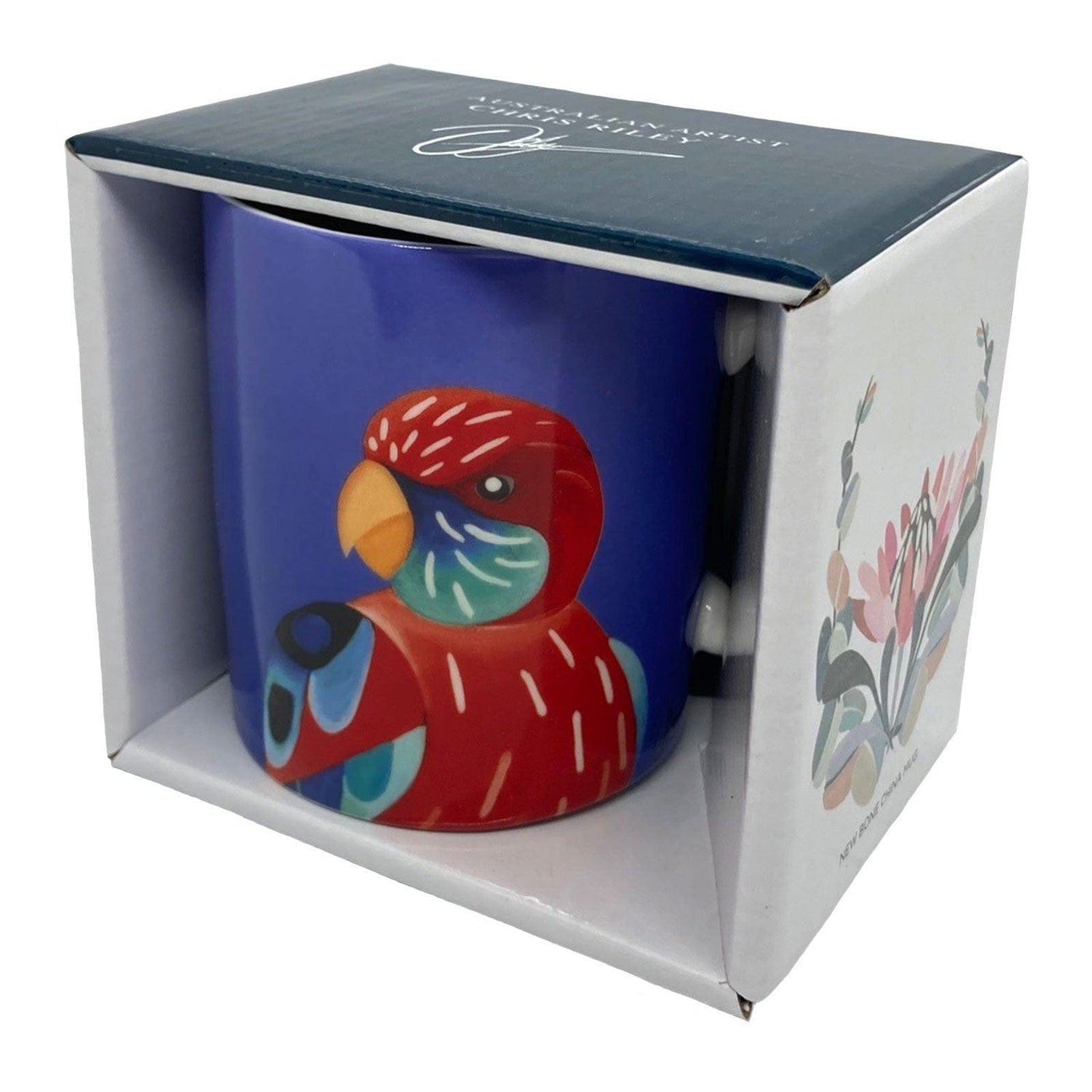 Chris Riley Rosella Bone China Mug.