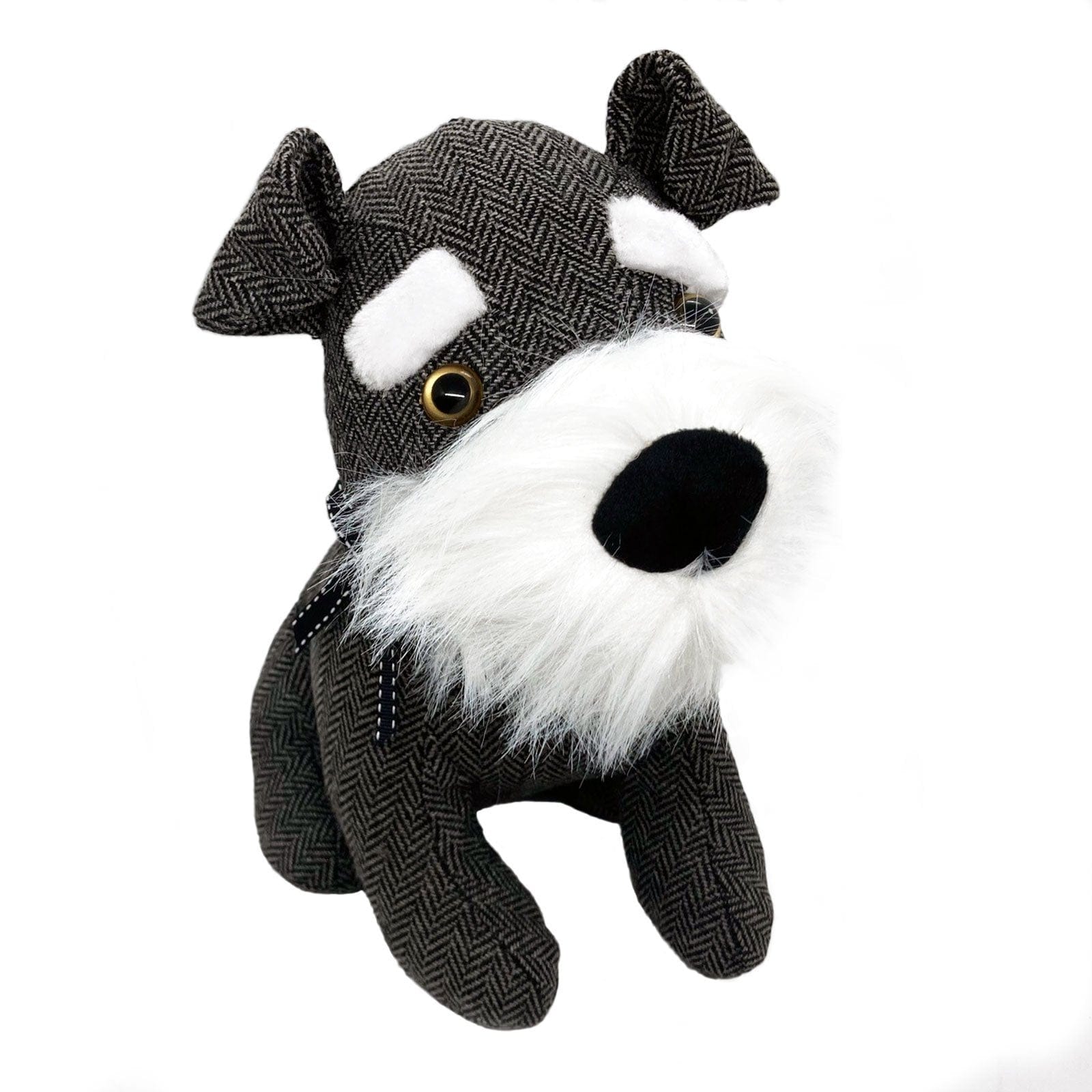 Schnauzer Dog Fabric Doorstop