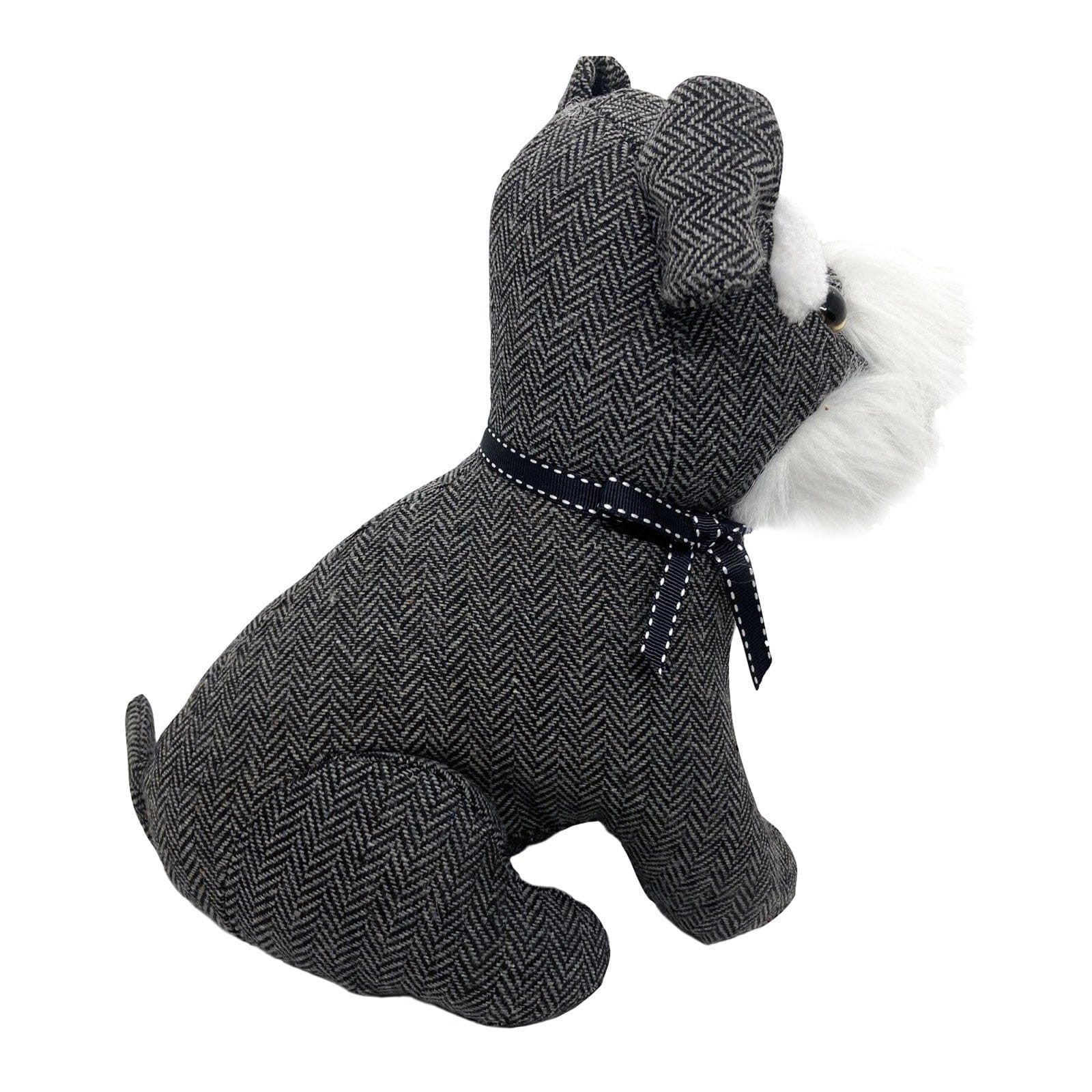 Schnauzer Dog Fabric Doorstop