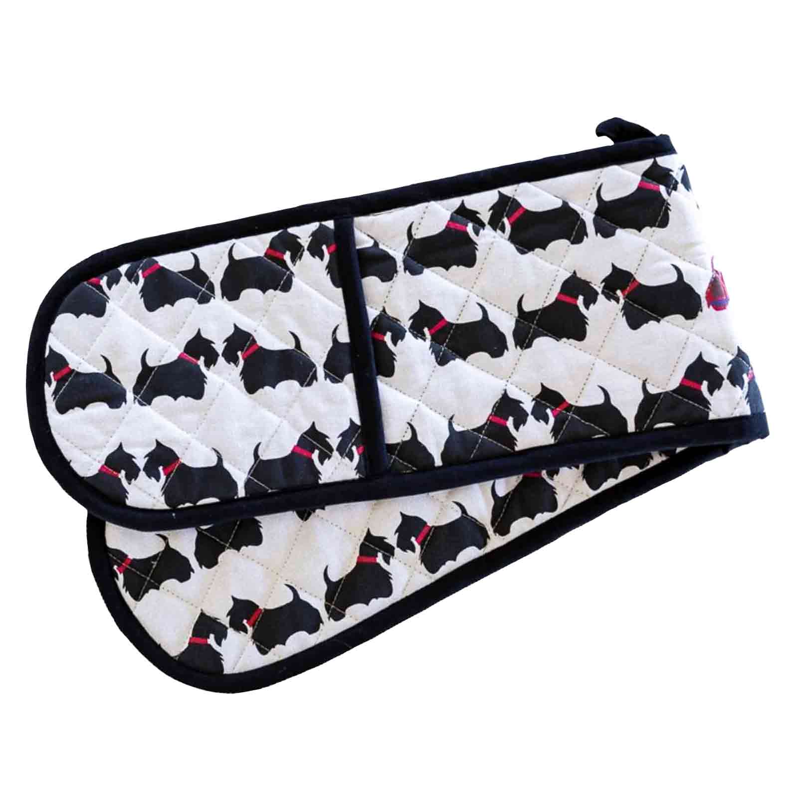 SCOTTIE DOGS Double Oven Glove - Hello Homewares