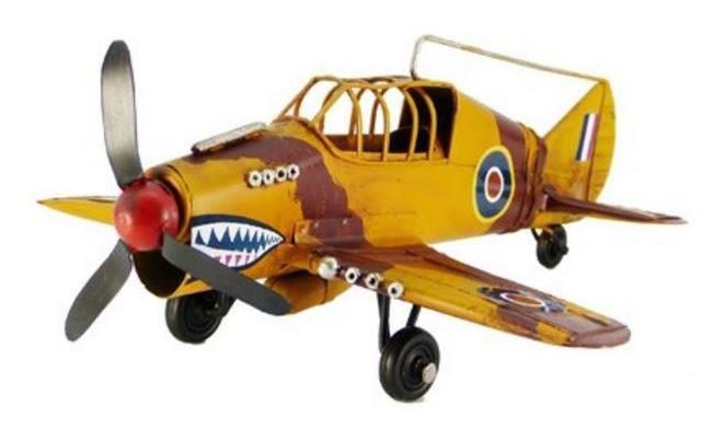 Shark Teeth Metal Plane.