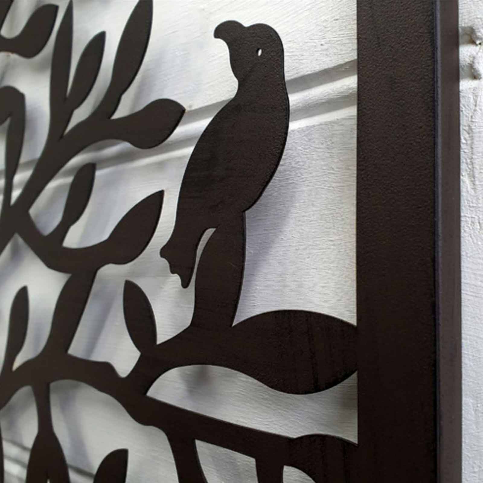 Rectangular Framed Tree of Life Wall Decor