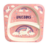 Unicorn 5 Piece Eco-friendly Bamboo Dining Set.