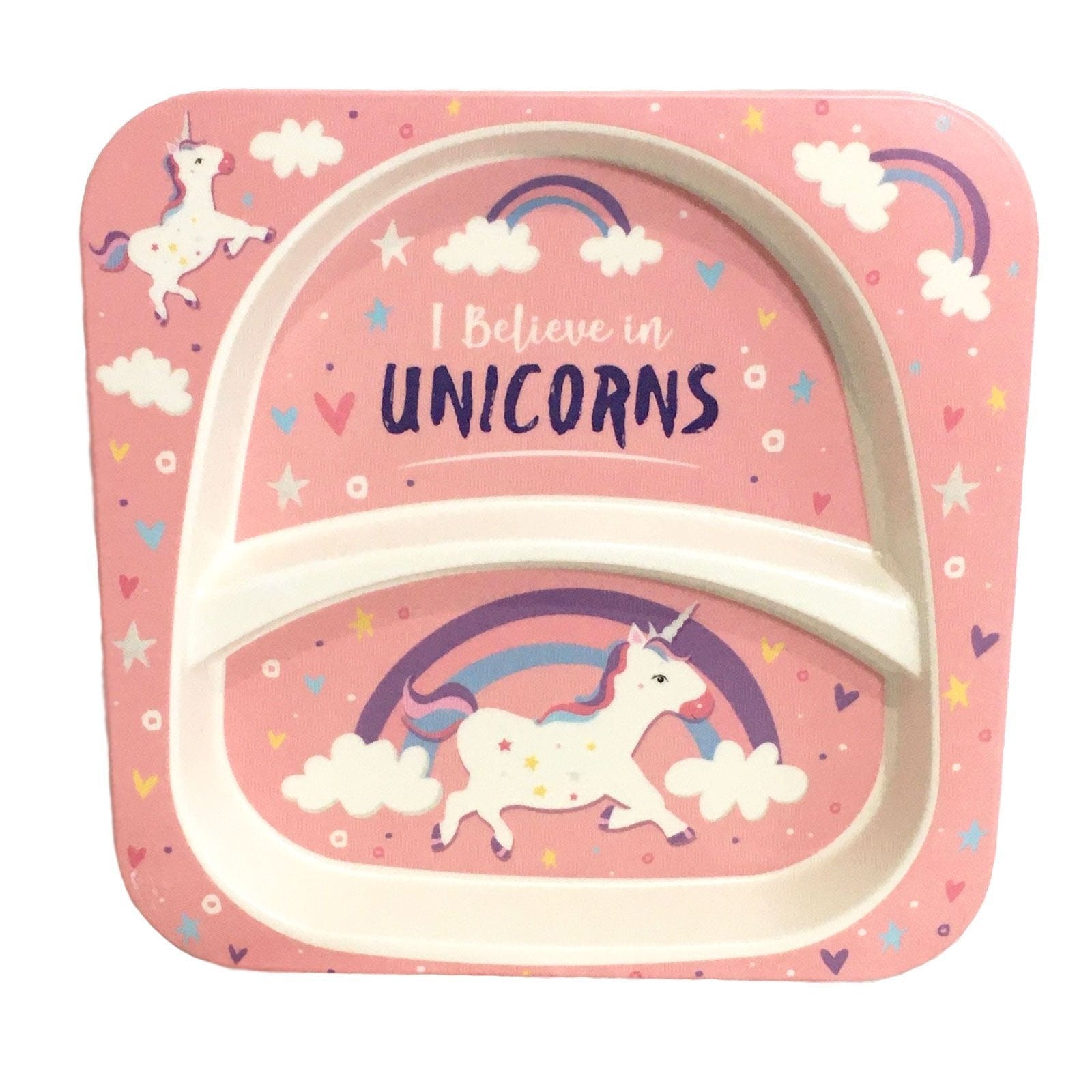 Unicorn 5 Piece Eco-friendly Bamboo Dining Set.