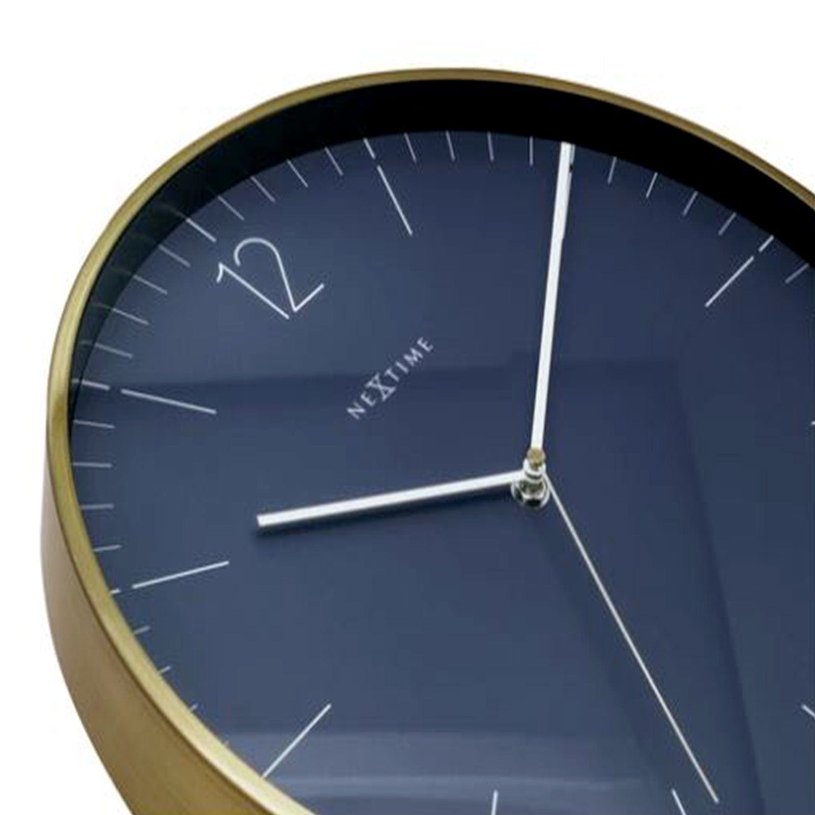 NeXtime Essential Vintage Blue Wall Clock