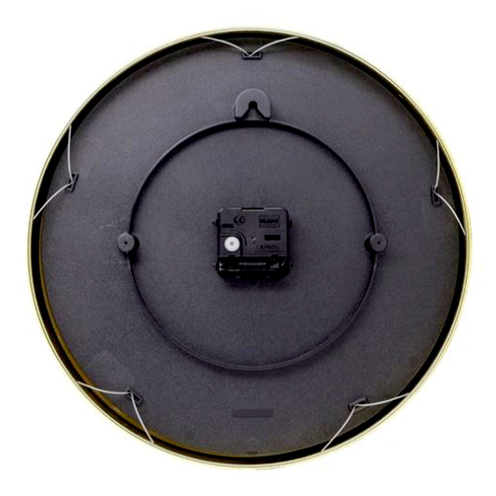 NeXtime Essential Vintage Blue Wall Clock - Back of Clock