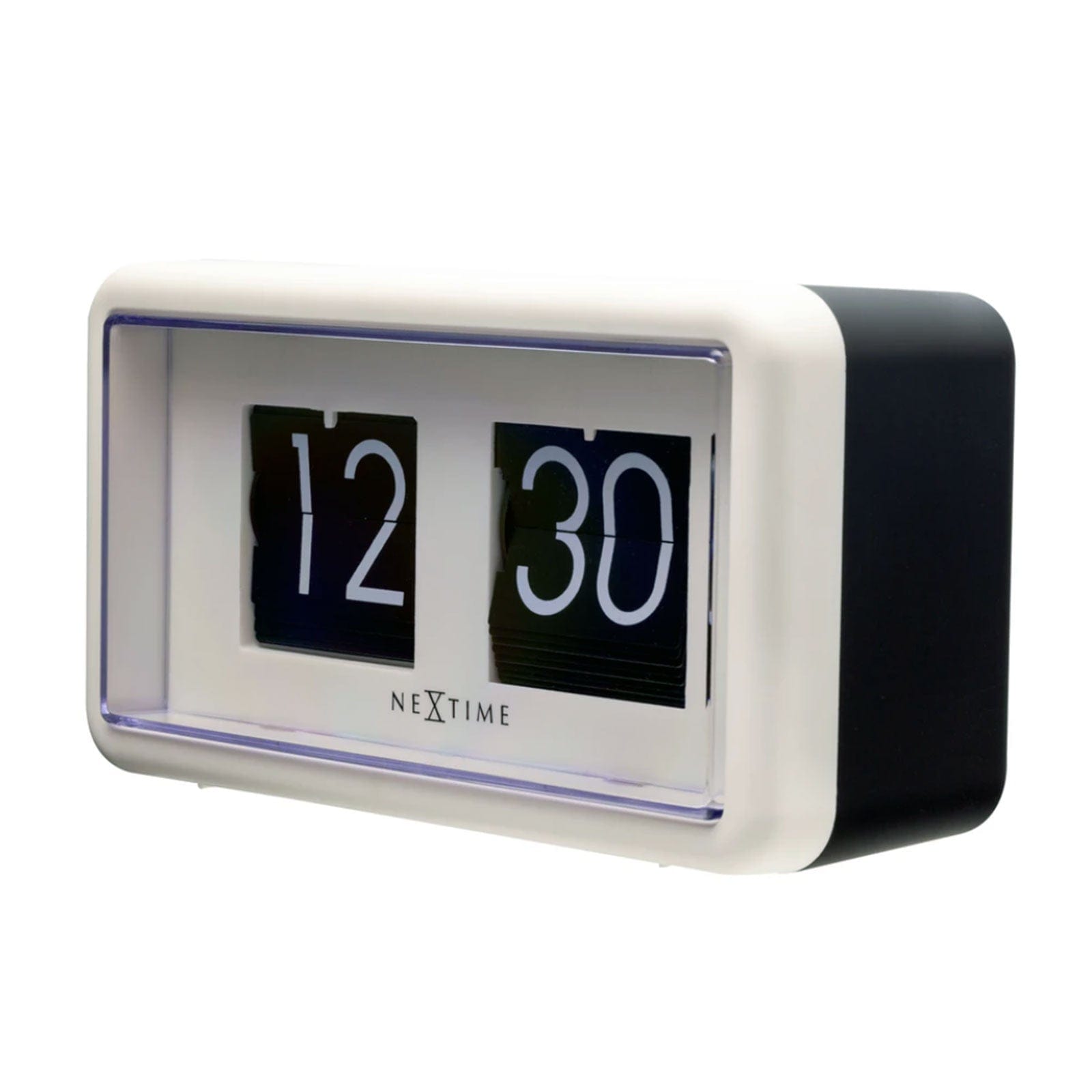 NeXtime Small White Flip Clock