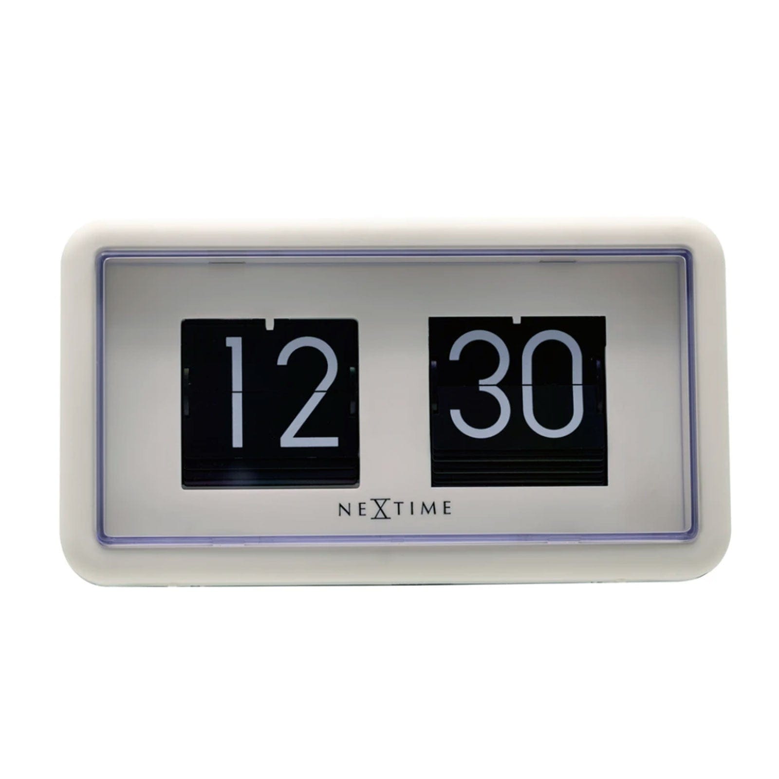 NeXtime Small White Flip Clock