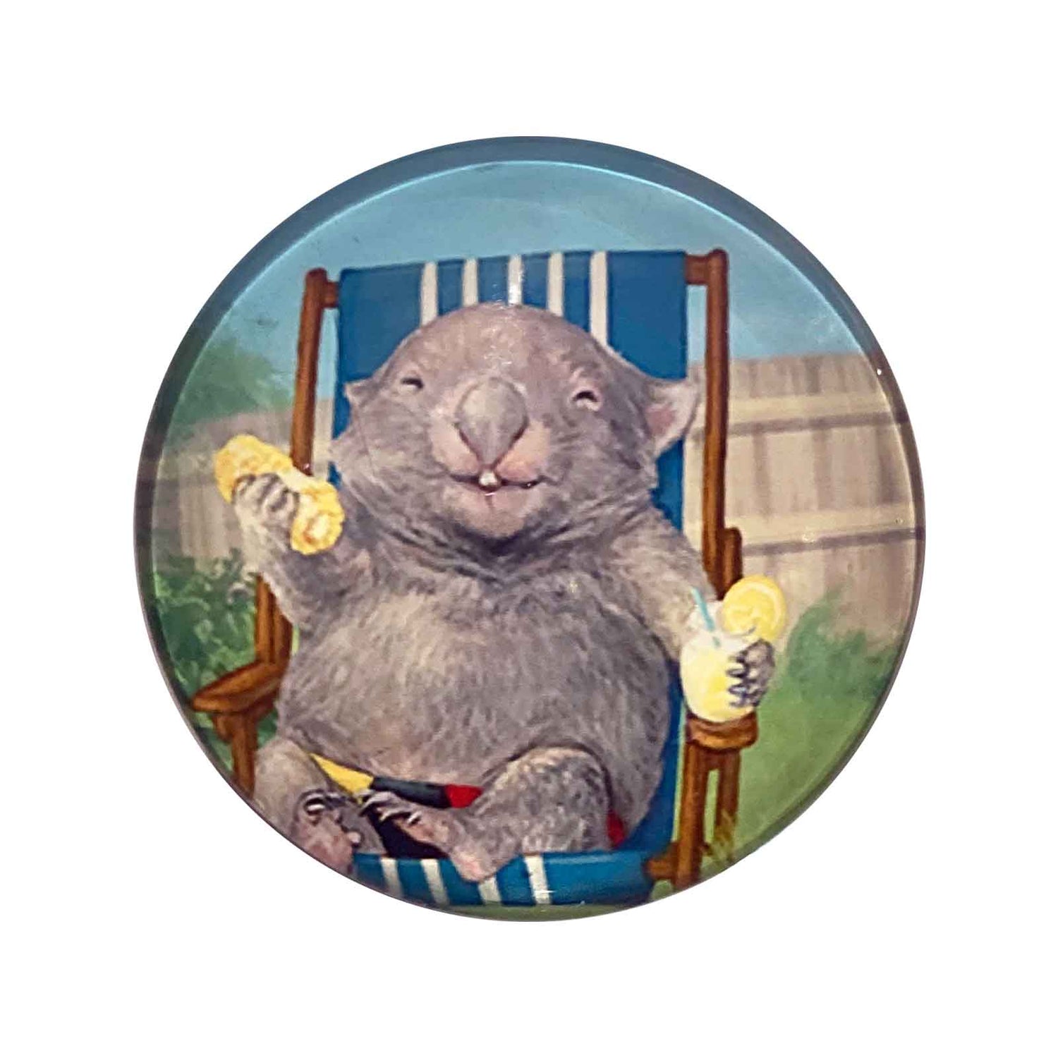 Wombat Aussie Mates Magnet
