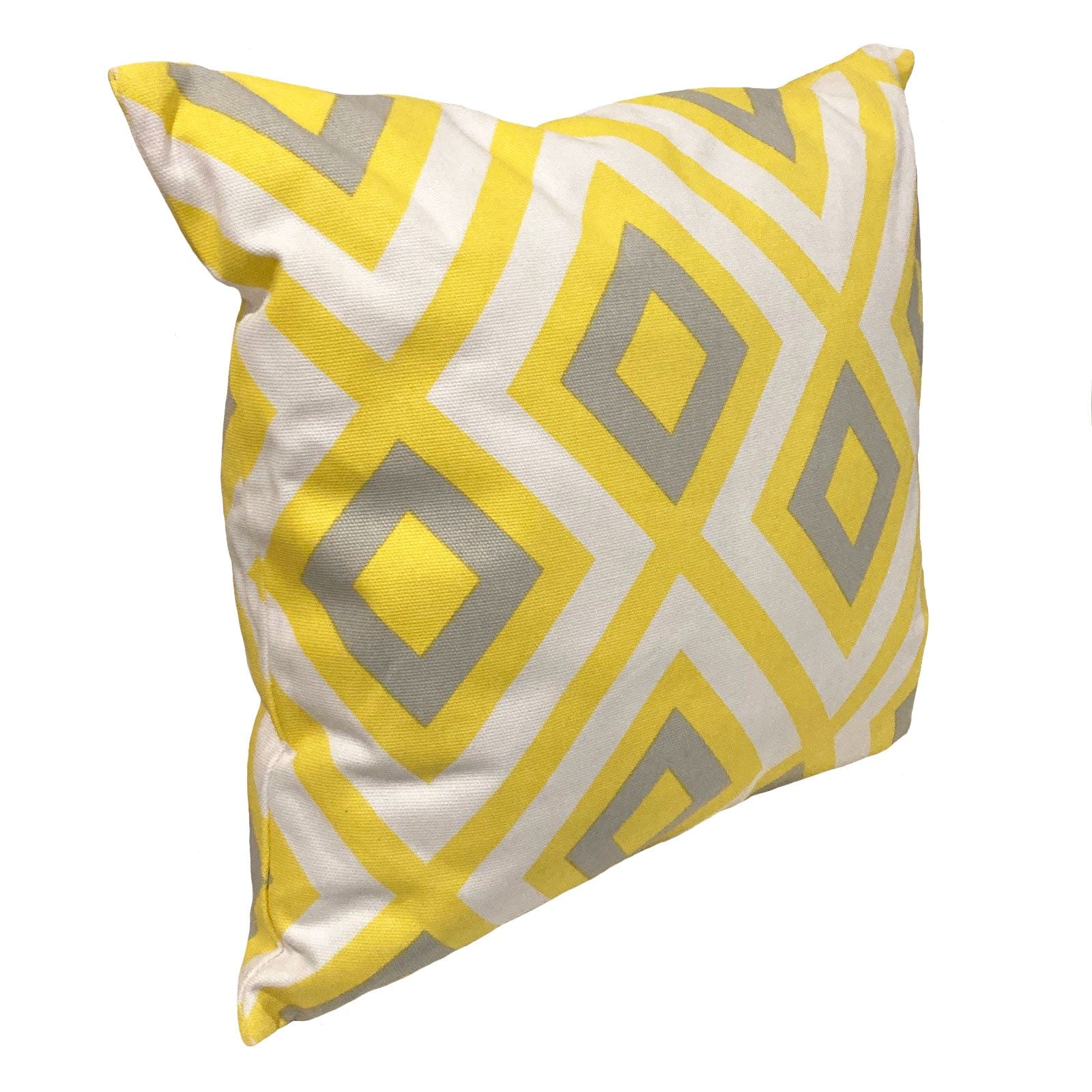Yellow Diamond Outdoor Cushion