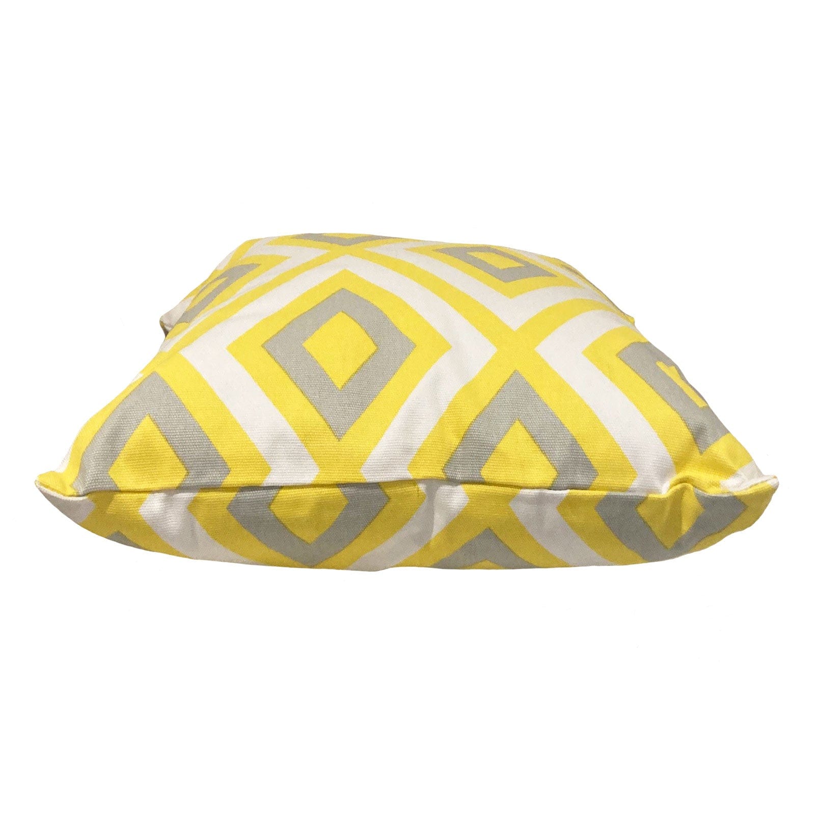 Yellow Diamond Outdoor Cushion