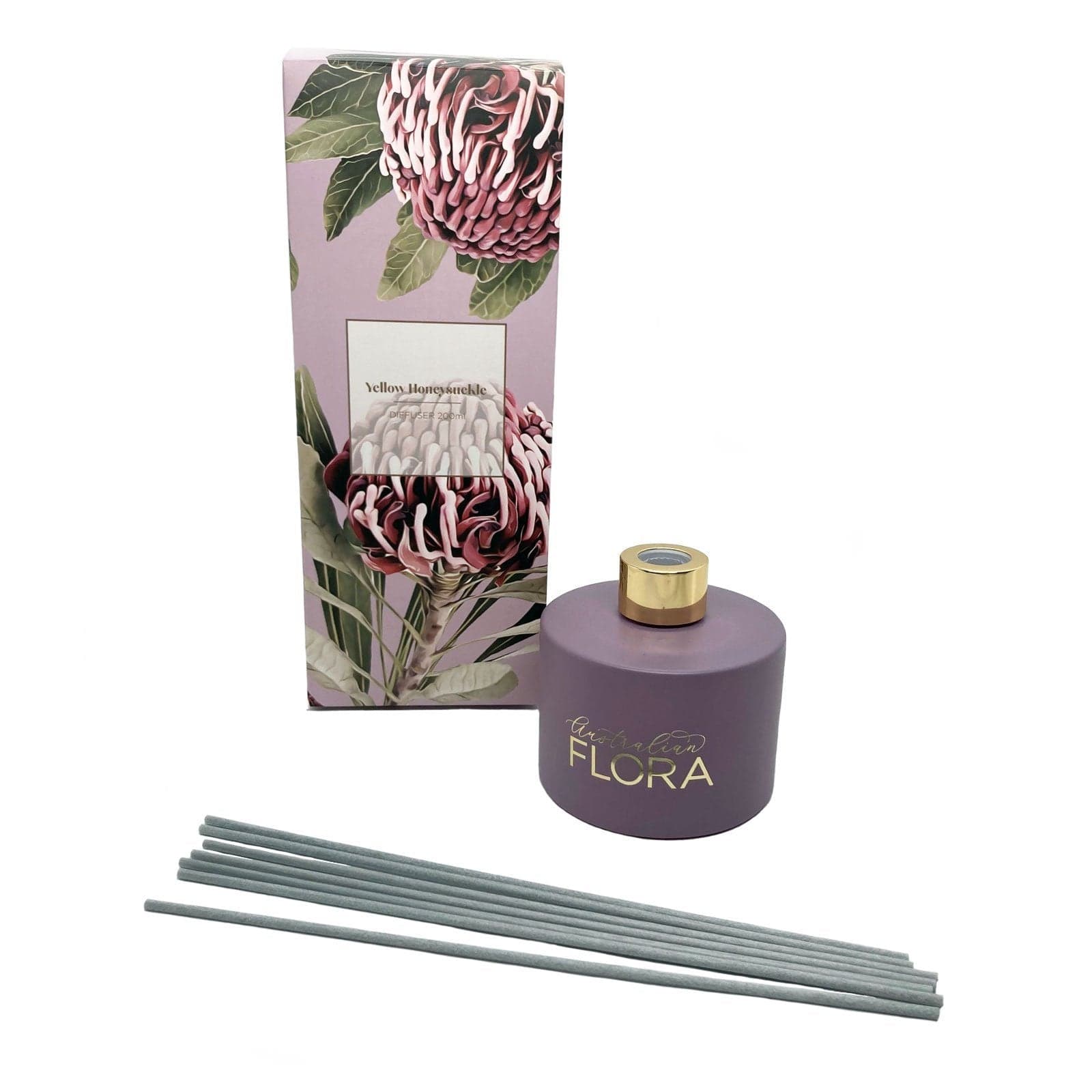 Yellow Honeysuckle Australian Flora Reed Diffuser