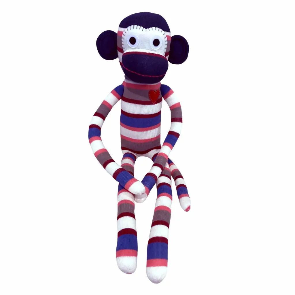 Bailey The Sock Monkey Plush Toy - Sock Monkey