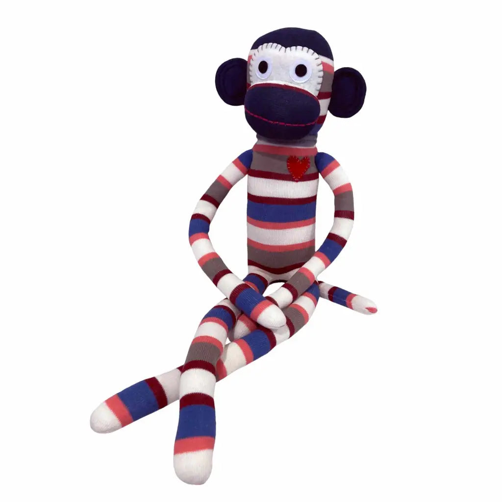 Bailey The Sock Monkey Plush Toy - Sock Monkey