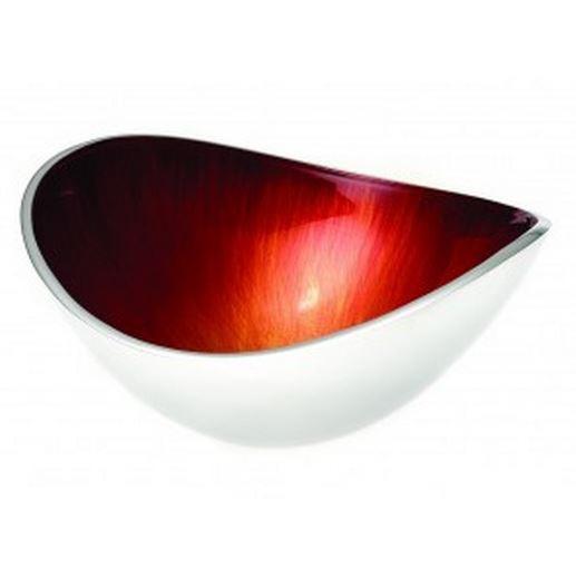 Small Brushed Enamel Aluminium Bowl.