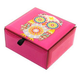 Owl Glass Jewellery Box.