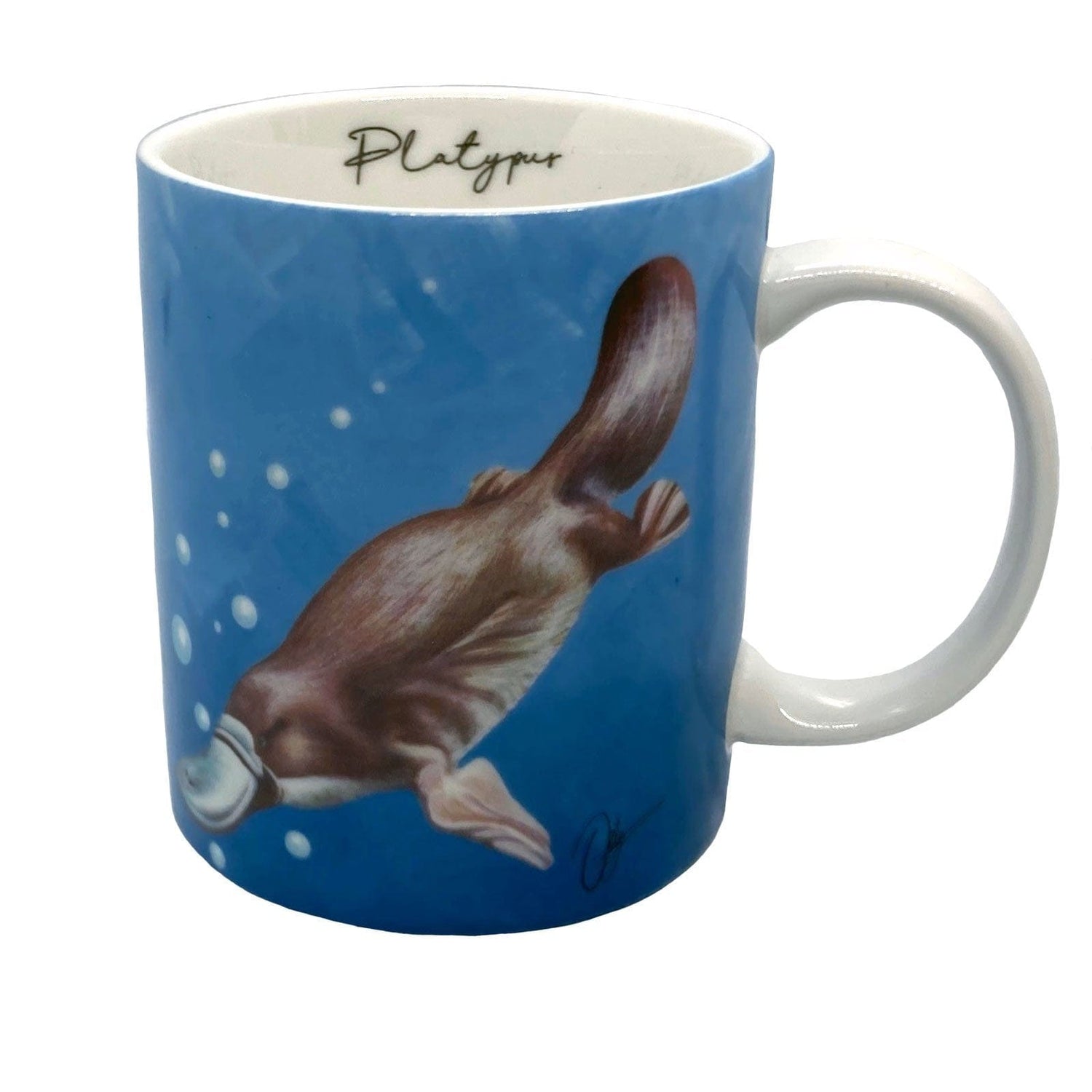 Chris Riley Platypus Bone China Mug.