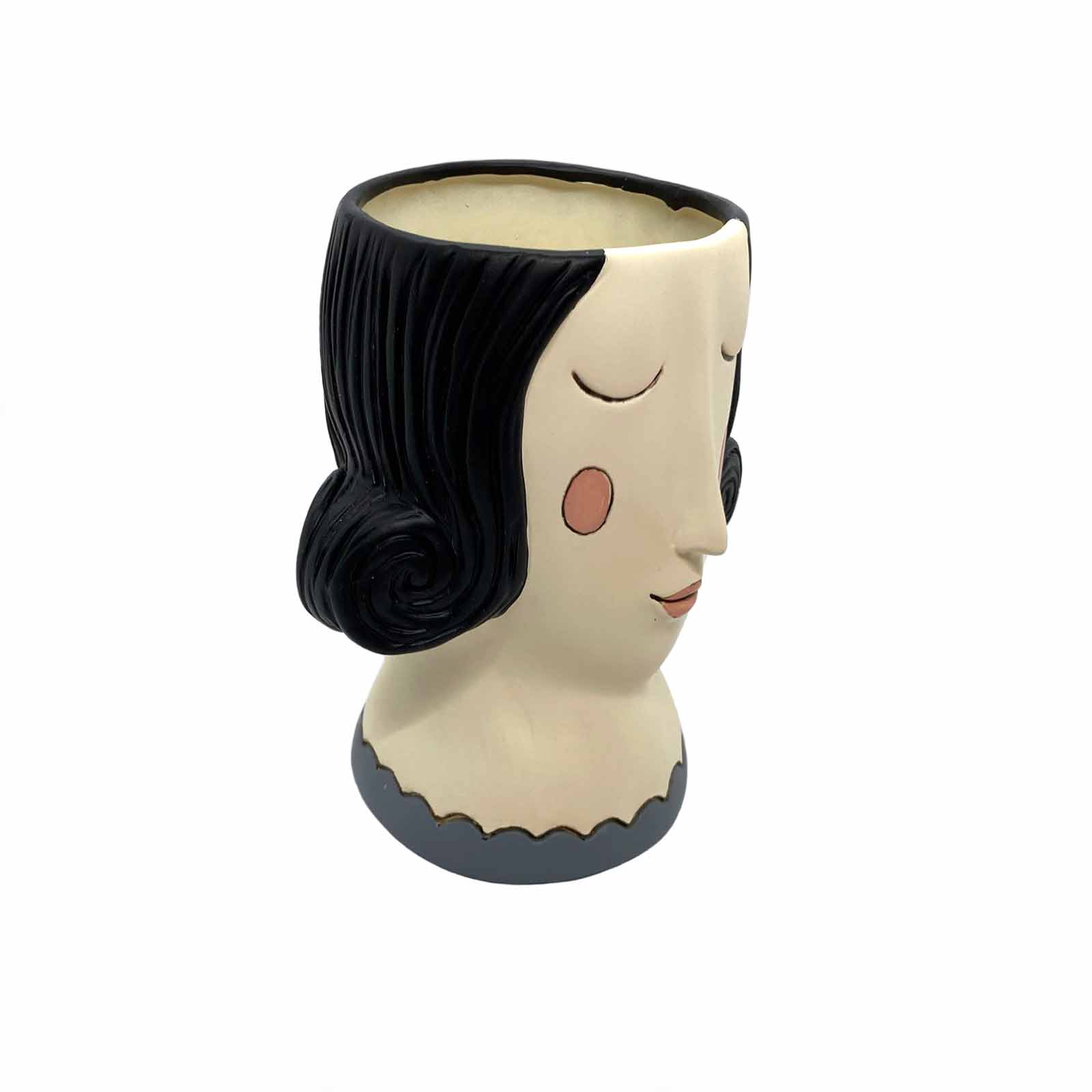 Black ROSE Planter / Pen Holder