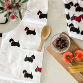 Scottie Dogs Heavy Drill Cotton Apron