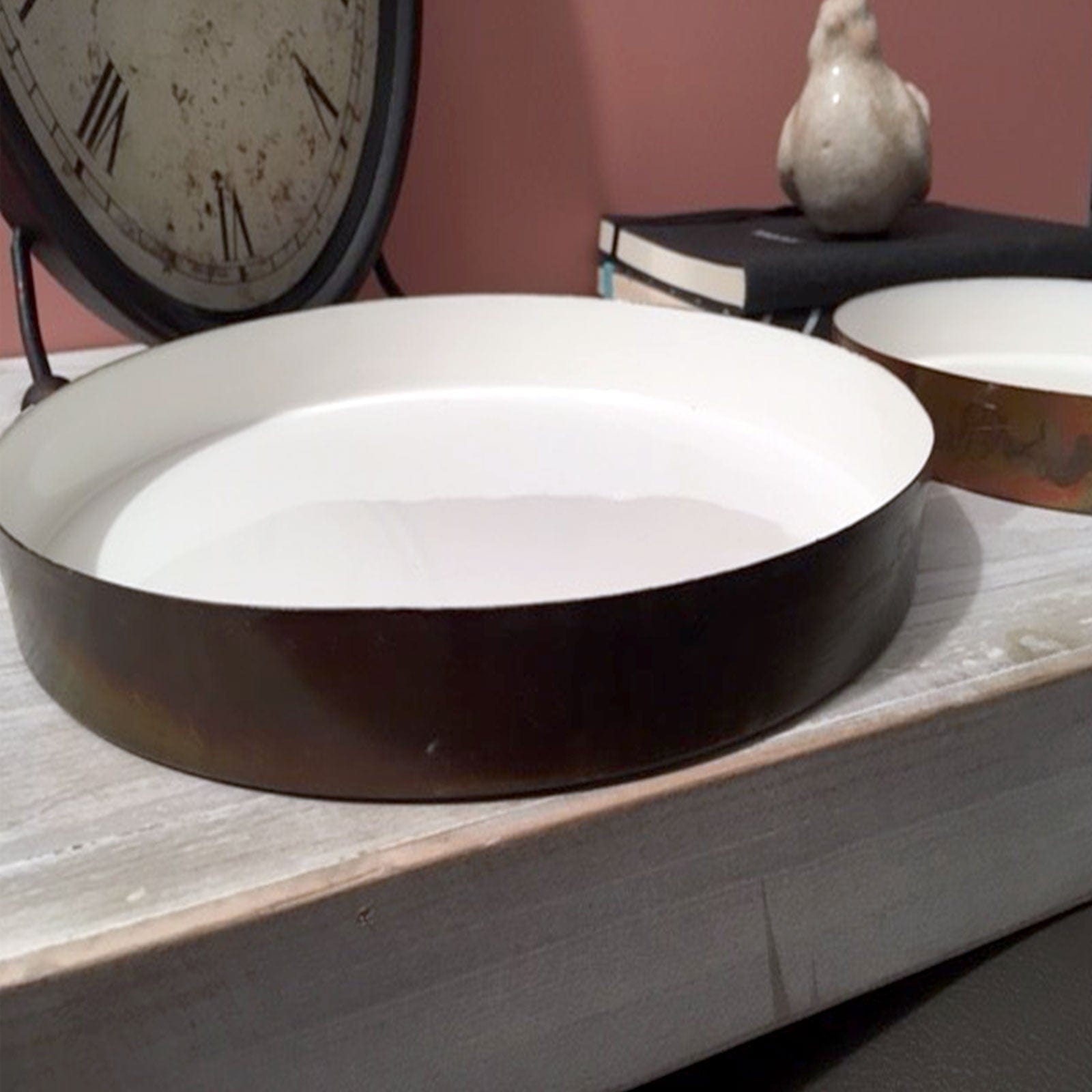 Kopper Enamel Platters - Medium + Large.