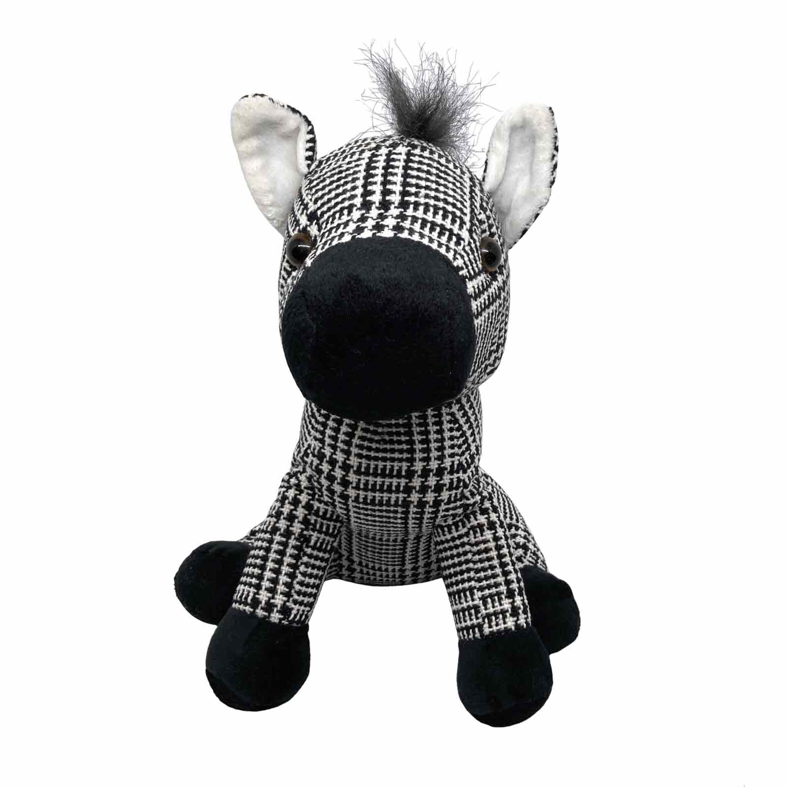 Zebra Fabric Doorstop