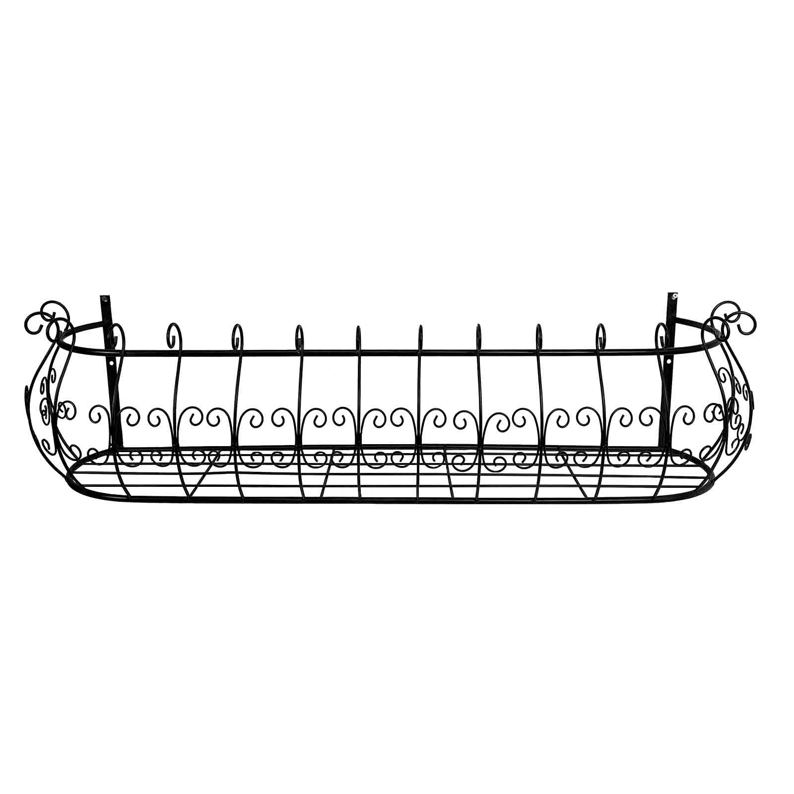 110cm-Parisian-Style-Iron-Window-Box-Planter-Basket