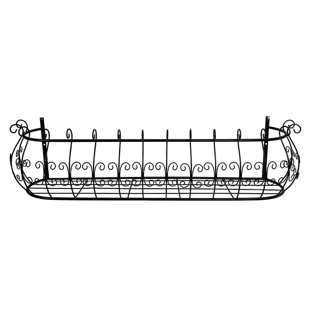 110cm-Parisian-Style-Iron-Window-Box-Planter-Basket