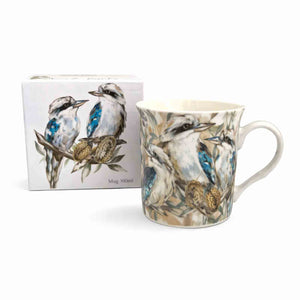 Amanda Brooks Kookaburra & Banksia Mug – Gift Boxed 300 ml