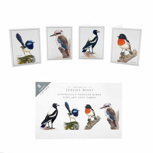 Jeremy Boot Australia's Popular Birds Gift Cards - Set of 8
