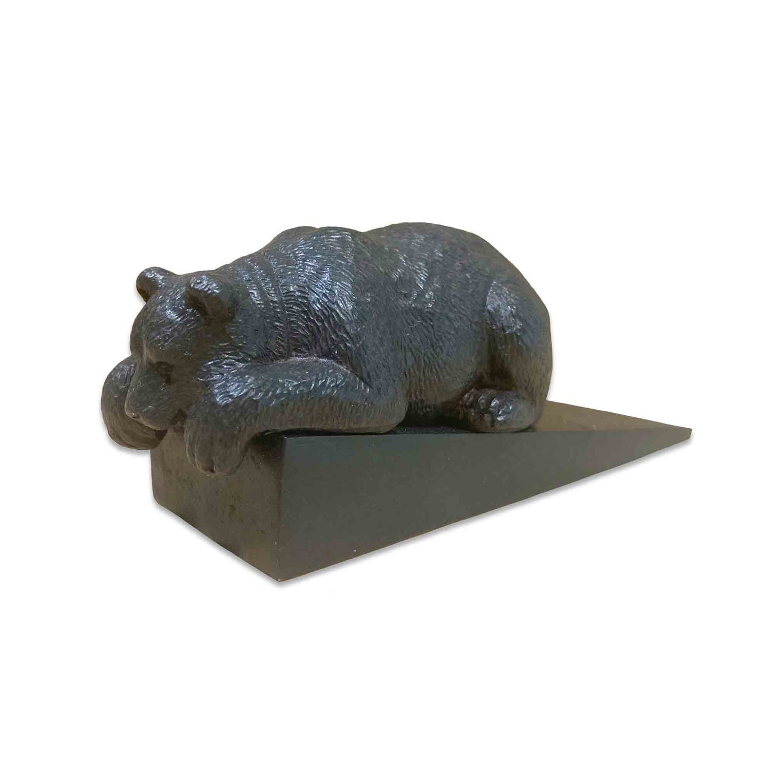 Black Bear Door Stop Wedge