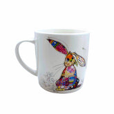 Binky Bunny Bug Art Kooks Fine China Coffee Mug - Gift Boxed