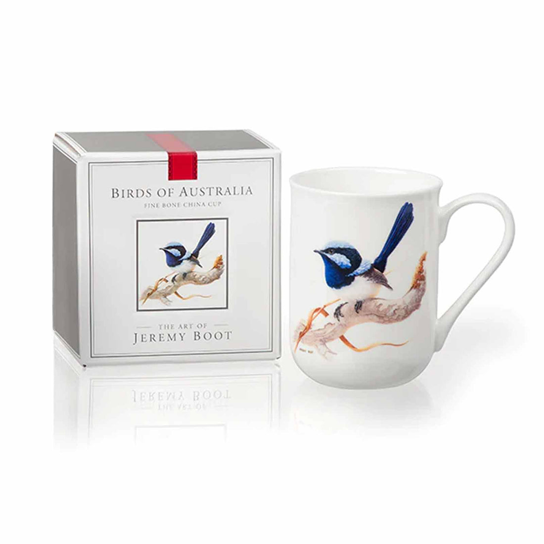 Blue Wren Jeremy Boot Birds of Australia Gift Boxed Fine China Coffee Mug Australian Souvenir